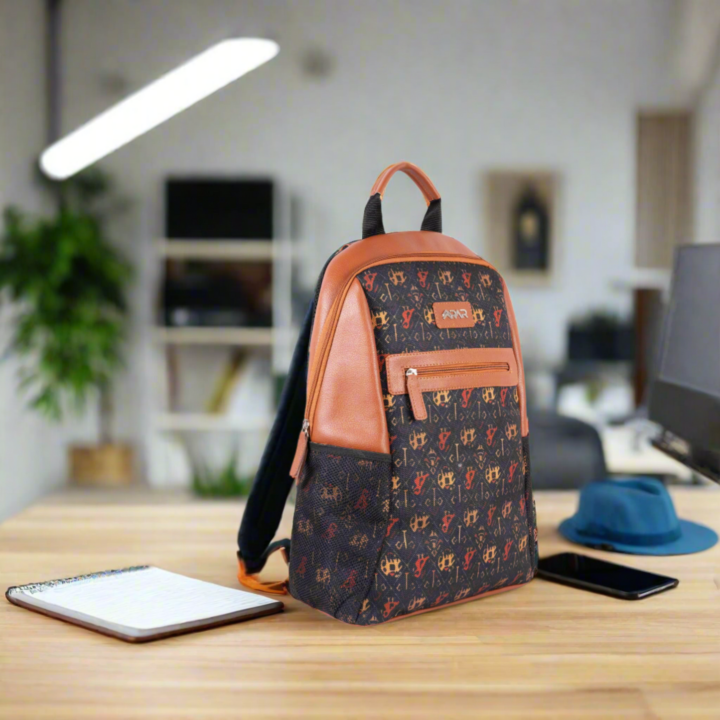 Patola Black Regular Backpack