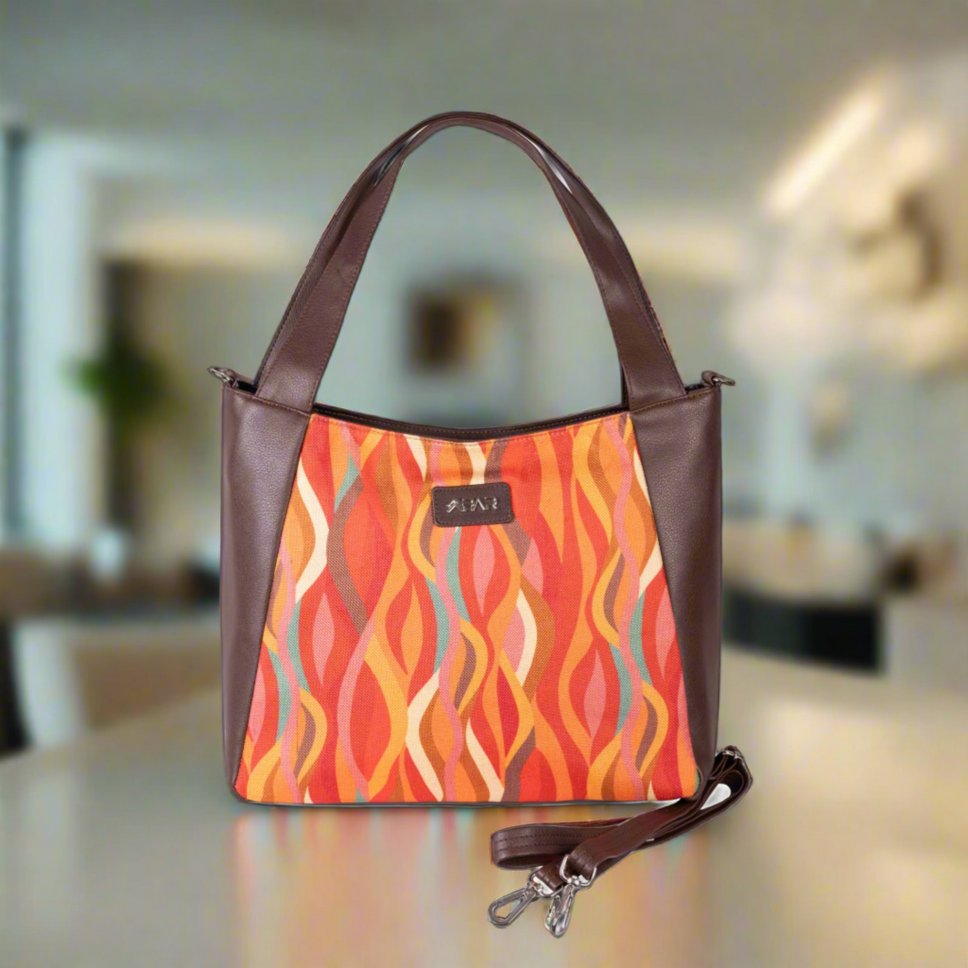 Patola Multi Colour Classic Tote Bag1